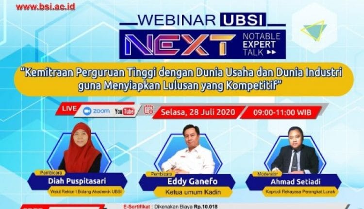 UBSI DAN KADIN SIAP MENYIAPKAN LULUSAN YANG KOMPETITIF