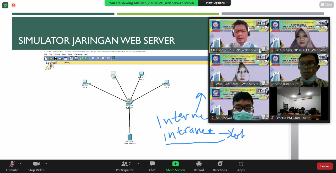 Pembuatan server sederhana