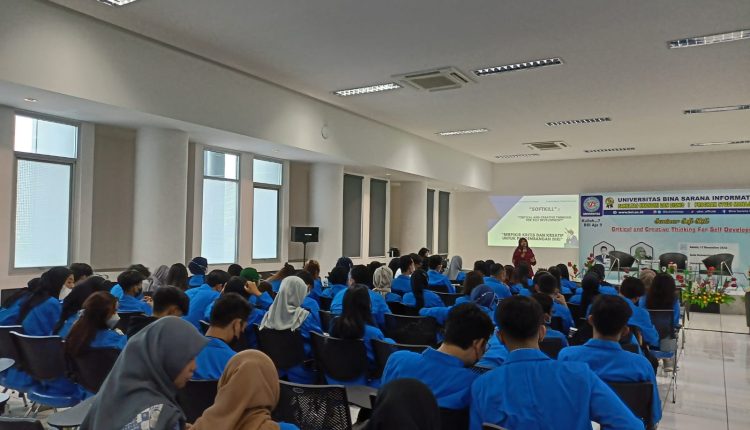 Seminar Softskill “Critical And Creative Thinking For Self Development”