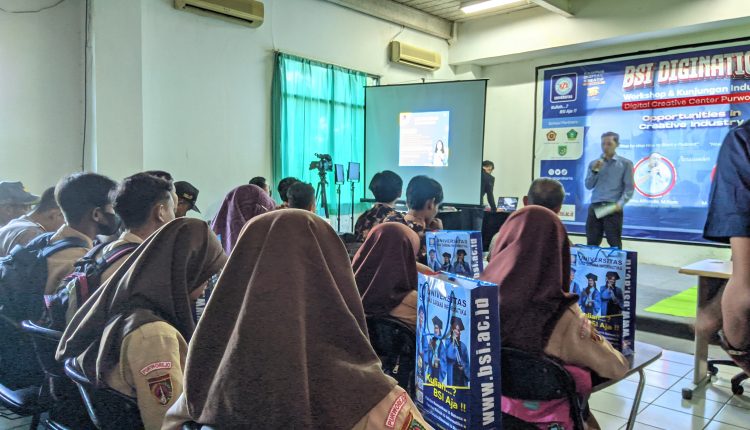 Siswa SMK Pancasila Belajar Broadcasting Melalui Workshop BSI Digination