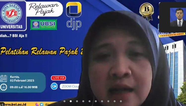Relawan Pajak Tax Center 2023 Universitas BSI Dapat Pelatihan E Filling Pph 21 Dan Komunikasi Leadership