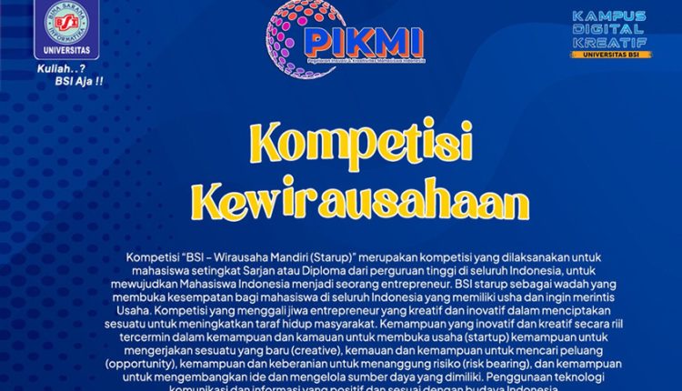 Yuk Ikutan Kompetisi Kewirausahaan, Hadiahnya Fantastis