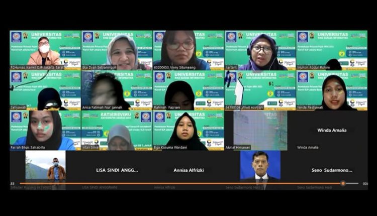 Relawan Pajak Tax Center Universitas BSI Terima Pembekalan Dari Kanwil DJP Jakarta Barat