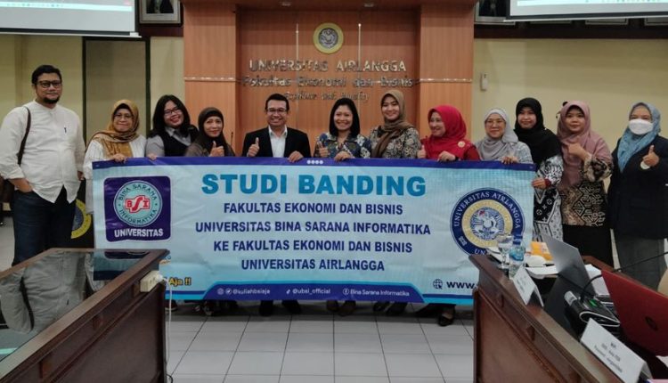 Universitas BSI Lakukan Studi Banding ke Fakultas Ekonomi & Bisnis Universitas Airlangga