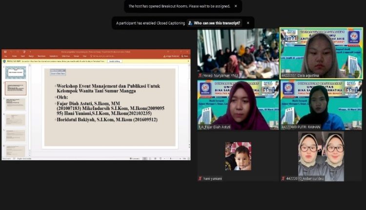 Memanfaatkan Publikasi dan Event Sebagai Media Informasi Kepada Masyarakat
