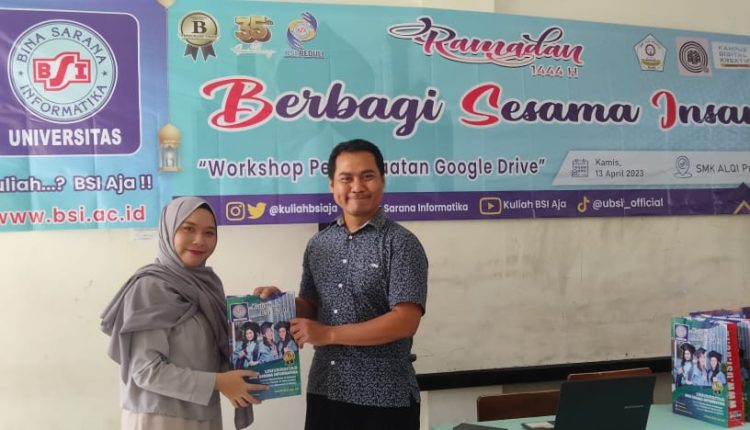 Lewat Program Berbagi Ilmu, Universitas BSI Adakan Pemanfaatan Google Drive Bagi Guru dan Staf