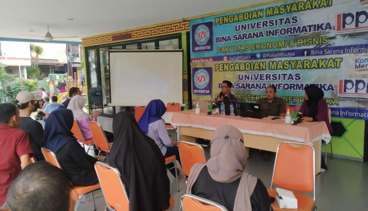 Dosen Universitas BSI Berikan Penyuluhan Entrepreneur Mindset Bagi Anggota Ruang Publik Terpadu Ramah Anak (RPTRA) Mardani Asri