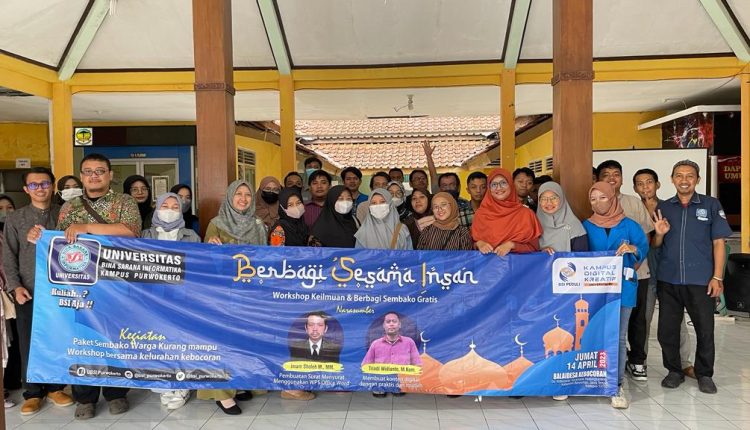 Universitas BSI Kampus Purwokerto Sukses Gelar Kegiatan Berbagi Sesama Insan
