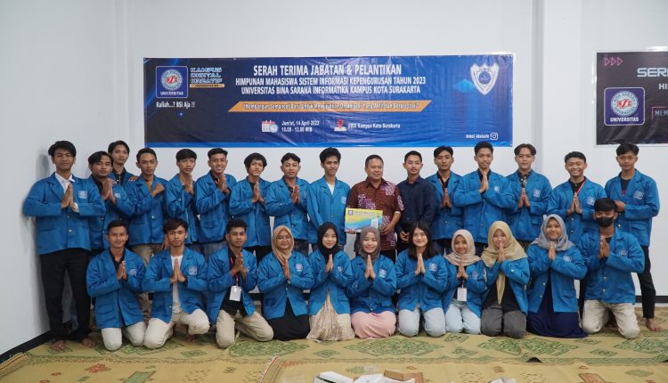 HIMSI Universitas BSI Kampus Solo Sukses Gelar Sertijab Periode 2023
