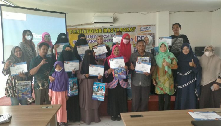 Dosen Universitas BSI Kampus Pontianak Pelatihan Aplikasi SIAPIK