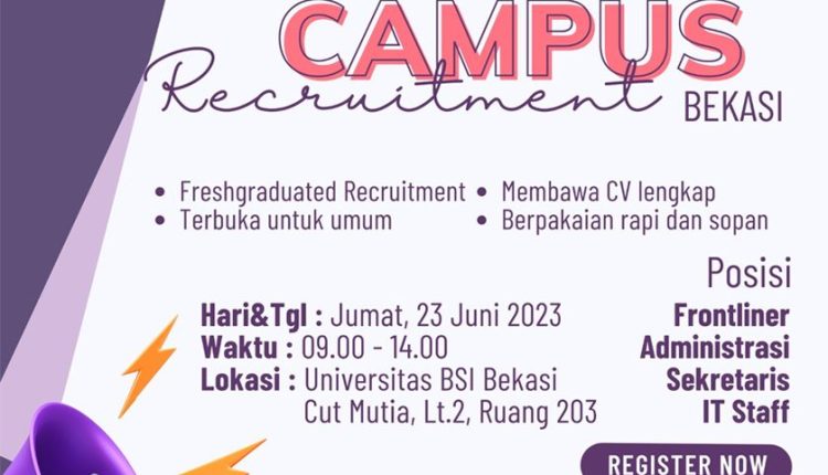 BCC dan PT Sumberdaya Dian Mandiri (SDM), Beri Peluang Kerja, Yuk Buruan Daftar !