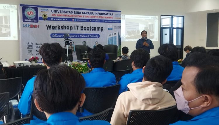 Tingkatkan Kualitas Mahasiswa, Program Studi Ilmu Komputer Universitas BSI Gelar Workshop It Bootcamp