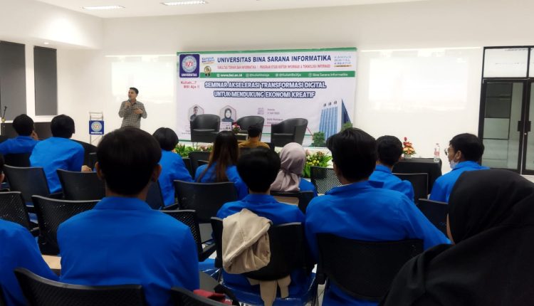 Siapkan Mahasiswa Hadapi Transformasi Digital, Program Studi Teknologi Informasi Gelar Seminar Akselerasi Transformasi Digital