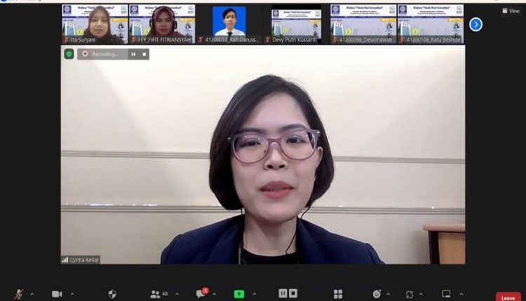 Mahasiswa Prodi PR Mempelajari Trend Riset Komunikasi Melalui Webinar “Teknik Riset Komunikasi” Secara Daring