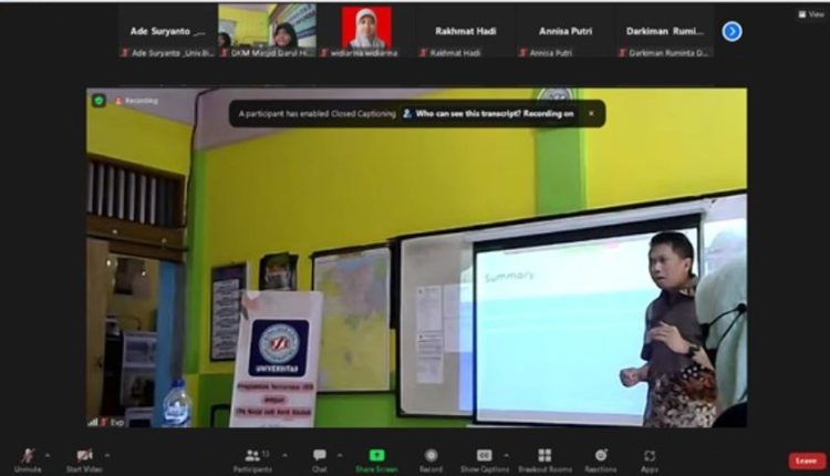 Pelatihan Google Form Oleh Dosen Universitas BSI