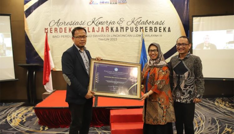 Universitas BSI Torehkan Banyak Apresiasi dari LLDIKTI Wilayah III