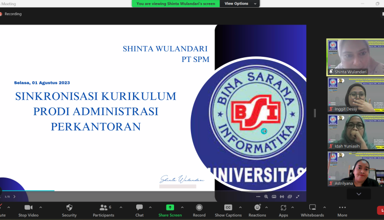 Sinkronisasi Kurikulum