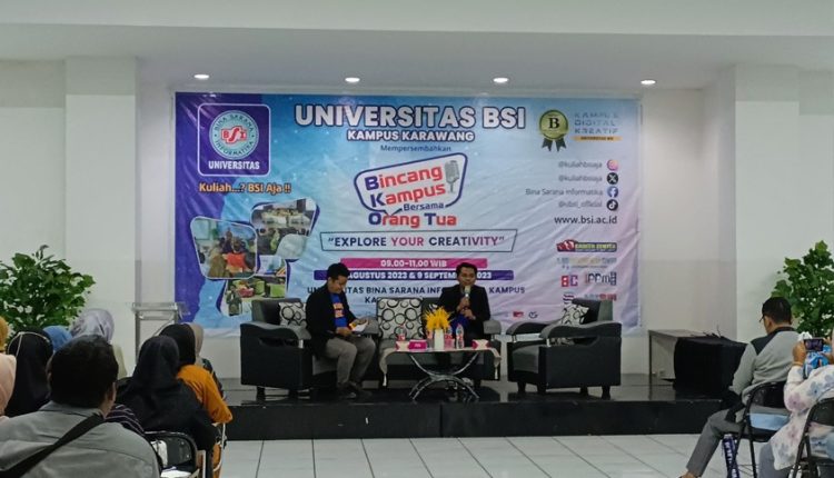 Bincang Kampus Bersama Orang Tua Universitas BSI Kampus Karawang Bangun Singergitas