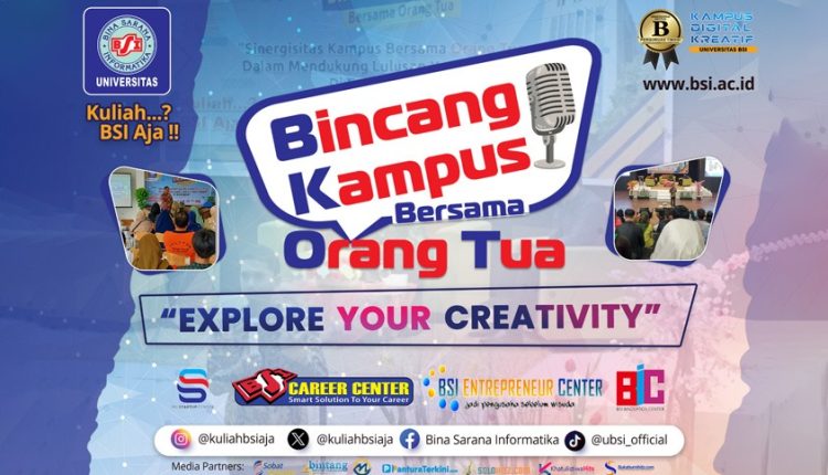 Siap Gelar BKOT, Universitas BSI Kampus Bekasi Jadi Wadah Orang Tua Mahasiswa Baru Kenali Kampus