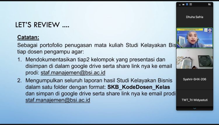 Prodi Manajemen Sukses Gelar Rapat Persamaan Persepsi Mata Kuliah Studi Kelayakan Bisnis