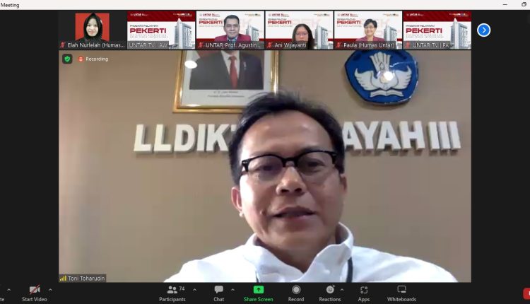 LLDIKTI Wilayah III Kembali Dukung Kolaborasi Universitas BSI Dengan Universitas Tarumanagara Dalam Menyelenggarakan Kegiatan PEKERTI