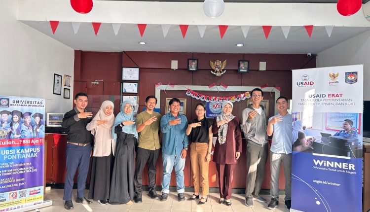 Universitas BSI Kampus Pontianak Jalin Kerja Sama dengan StartUp Lokal Betukang.id