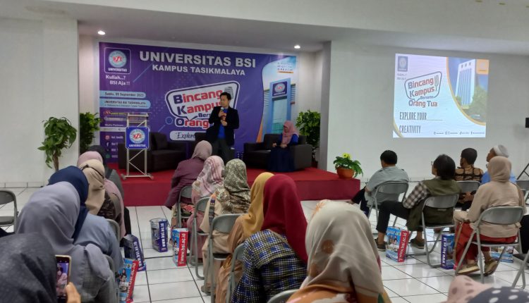 Jalin Sinergi Untuk Explore Kreativitas Maba, Universitas BSI Tasikmalaya Gelar Bincang Kampus Bersama Orang Tua
