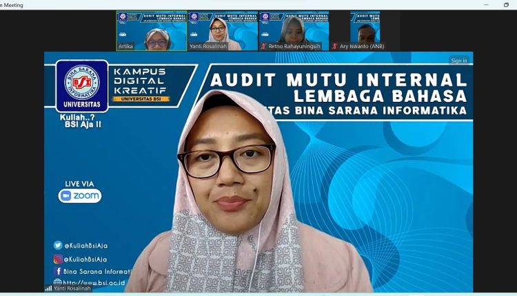 Pastikan Mutu Internal Lembaga Bahasa BSI
