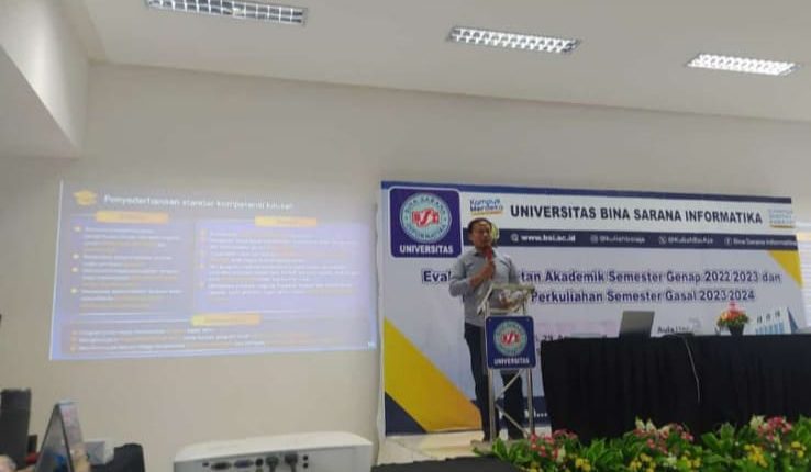 Universitas BSI Gelar Evaluasi Kegiatan Akademik dan Persiapan Hadapi Perkuliahan