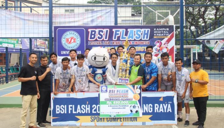 SMAN 3 Kab. Tangerang Raih Juara 3 Futsal Competition BSI FLASH 2024 Tangerang Raya