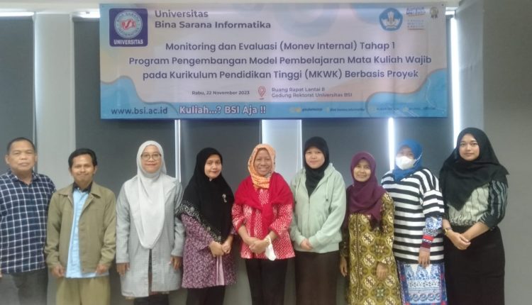 Universitas BSI Gelar Monitoring dan Evaluasi Internal