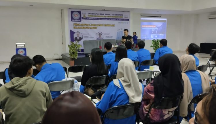 Program Studi Periklanan Sukses Mengadakan Seminar Bertajuk Peran Artificial Intelegence Di Dalam Dunia Industri kreatif