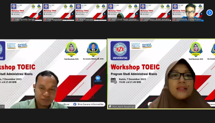Gelar Workshop TOEIC