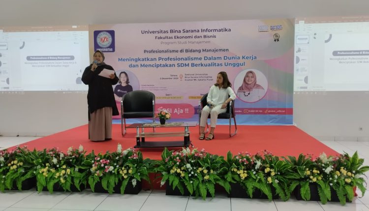 Workshop Professionalisme di Bidang Manajemen