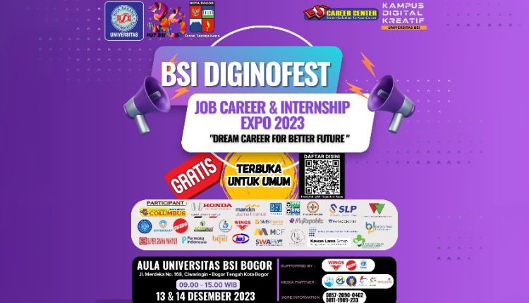 BSI Diginofest Job Career & Internship Expo