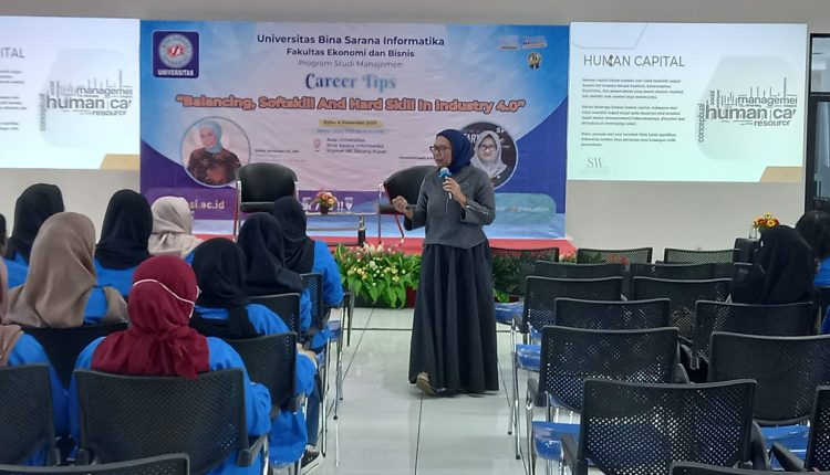 Seminar Career Tips : Balancing, Soft Skill And Hard Skill In Industri 4.0