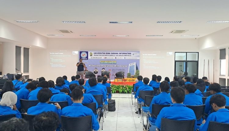 Mahasiswa Jadi Profesional Programmer Golang