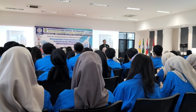 Seminar Profesionalisme Di Bidang Manajemen Program Studi Manajemen Universitas BSI
