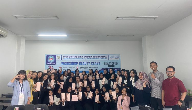 Workshop Beauty Class: Kolaborasi Universitas BSI dan PIXY