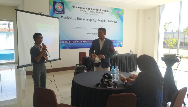 Prodi Perhotelan Bekerjasama Dengan Hotel Mercure Cikini Dalam Melaksanakan Workshop Housekeeping Olympic Challenge