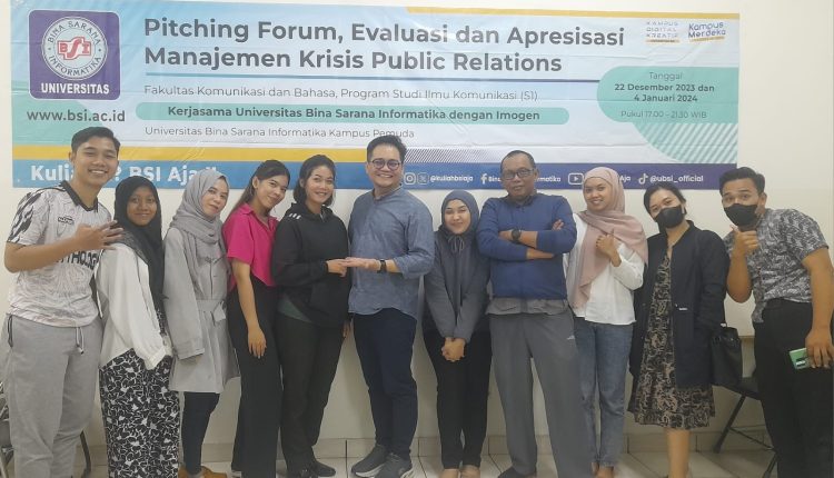Jaga Reputasi Institusi: Prodi Ilmu Komunikasi Universitas BSI Gelar Workshop Manajemen Krisis