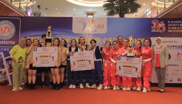 Universitas BSI Menghadirkan Kemewahan Modern Dance di BSI Flash 2024