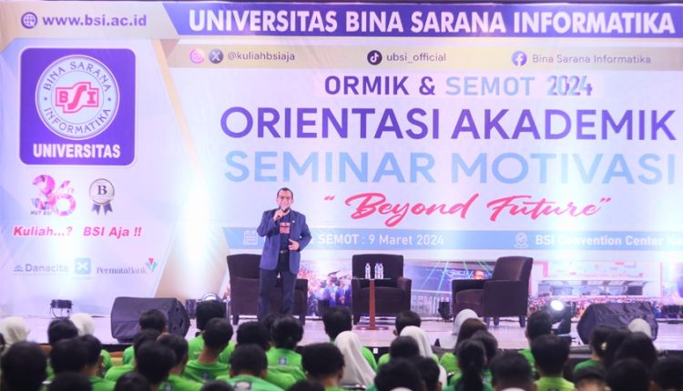 Warek II Bidang Non Akademik Universitas BSI : Tidak Hanya Akademik, Non Akademik pun Harus Aktif