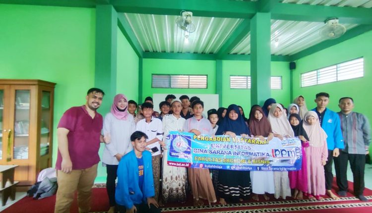 Dosen Universitas BSI Berikan pelatihan penerapan aplikasi Ms. Excel dalam membuat laporan keuangan