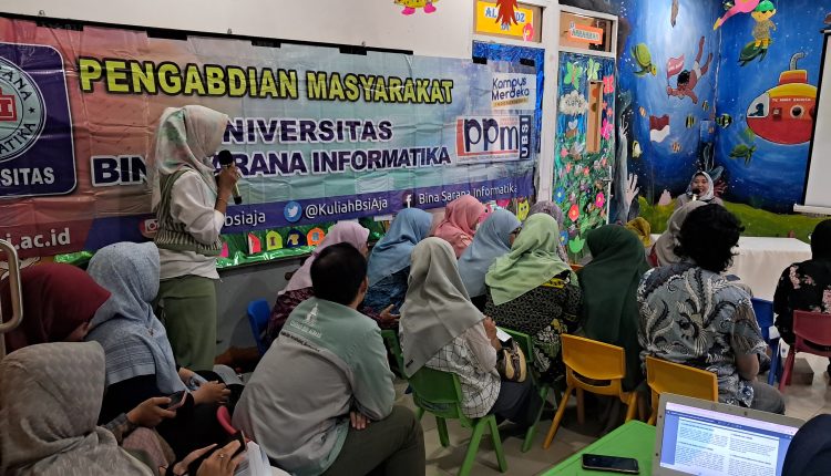 Dosen Universitas BSI Berikan Sosialisasi Pemanfaatan Teknologi dan Internet Di Kalangan Anak Usia Dini