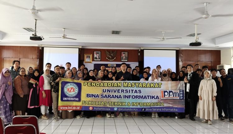 Dosen Universitas BSI Berikan Workshop Penerapan Artificial Intelligence (AI) Pada Karang Taruna Rw 05 Tegal Parang Jakarta Selatan