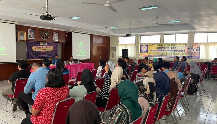Dosen Universitas BSI Gelar Workshop Pemanfaatan Artificial Intelligence Untuk Manajemen Organisasi