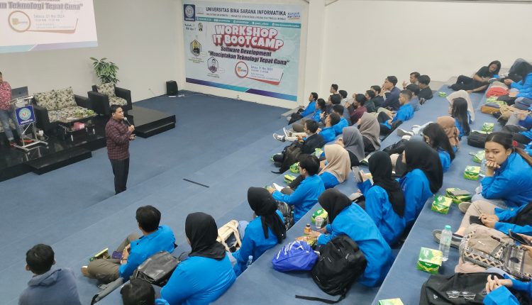 Mahasiswa Universitas BSI Dibekali Tips dan Trik Android Studio dalam Workshop IT Bootcamp