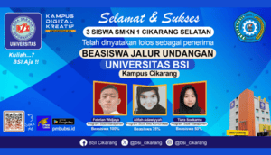 beasiswa jalur undangan universitas bsi kampus cikarang