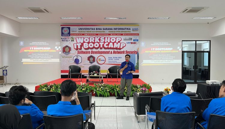 Program Studi Informatika Universitas BSI Gelar “Workshop IT Bootcamp Software Development”